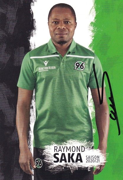 Autogramm Fussball | Hannover 96 | 2020 | Raymond SAKA