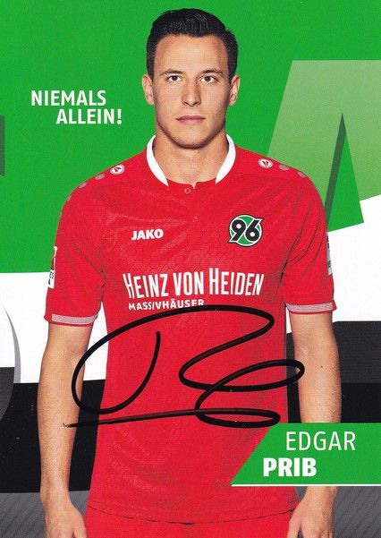 Autogramm Fussball | Hannover 96 | 2015 | Edgar PRIB