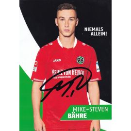 Autogramm Fussball | Hannover 96 | 2015 | Mike-Steven BÄHRE