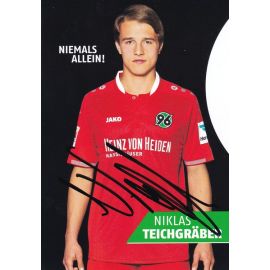 Autogramm Fussball | Hannover 96 | 2015 | Niklas TEICHGRÄBER