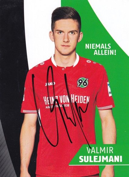 Autogramm Fussball | Hannover 96 | 2015 | Valmir SULEJMANI