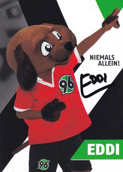 Autogramm Fussball | Hannover 96 | 2015 | EDDI (Maskottchen)