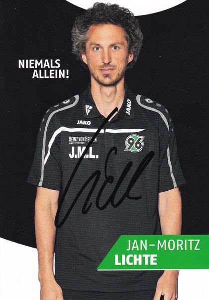 Autogramm Fussball | Hannover 96 | 2015 | Jan-Moritz LICHTE