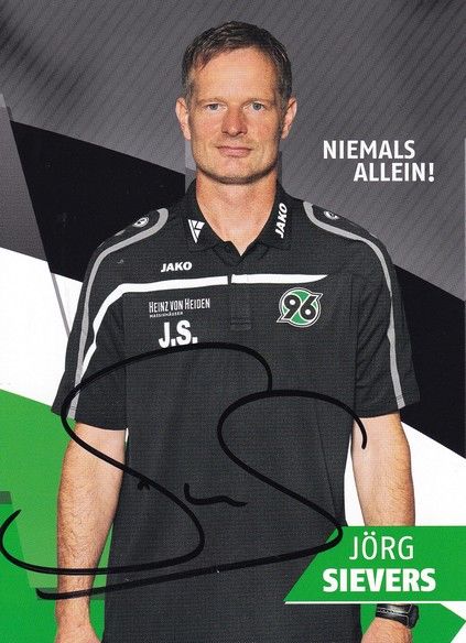 Autogramm Fussball | Hannover 96 | 2015 | Jörg SIEVERS