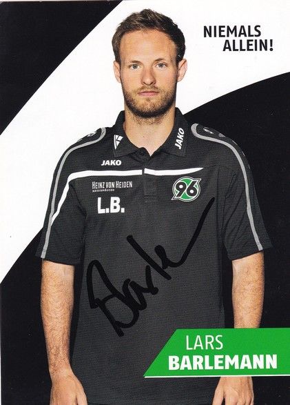 Autogramm Fussball | Hannover 96 | 2015 | Lars BARLEMANN