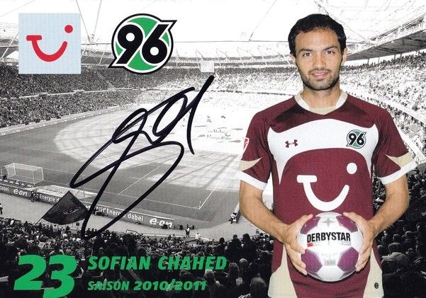 Autogramm Fussball | Hannover 96 | 2010 | Sofian CHAHED