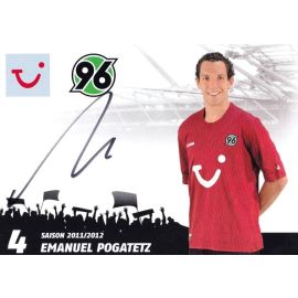 Autogramm Fussball | Hannover 96 | 2011 | Emanuel POGATETZ