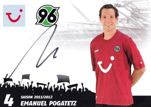 Autogramm Fussball | Hannover 96 | 2011 | Emanuel POGATETZ