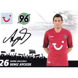 Autogramm Fussball | Hannover 96 | 2011 | Deniz AYCICEK