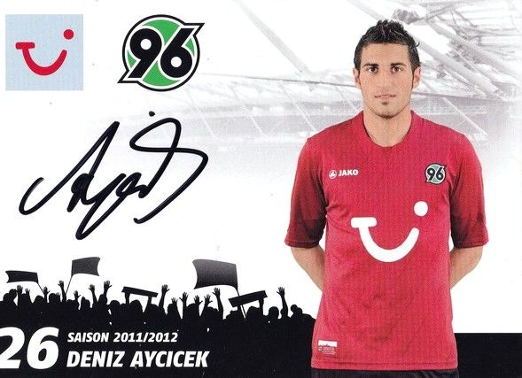 Autogramm Fussball | Hannover 96 | 2011 | Deniz AYCICEK