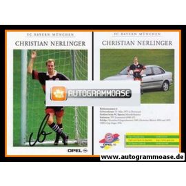 Autogramm Fussball | FC Bayern M&uuml;nchen | 1997 | Christian NERLINGER