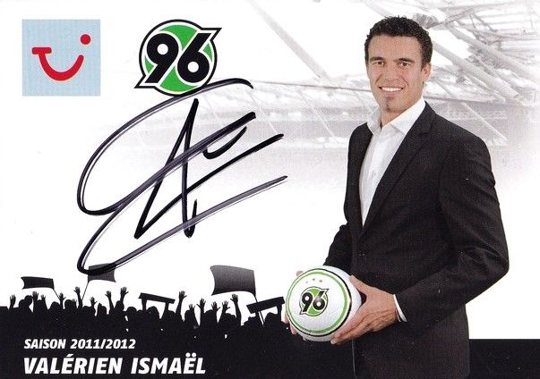 Autogramm Fussball | Hannover 96 | 2011 | Valerien ISMAEL 
