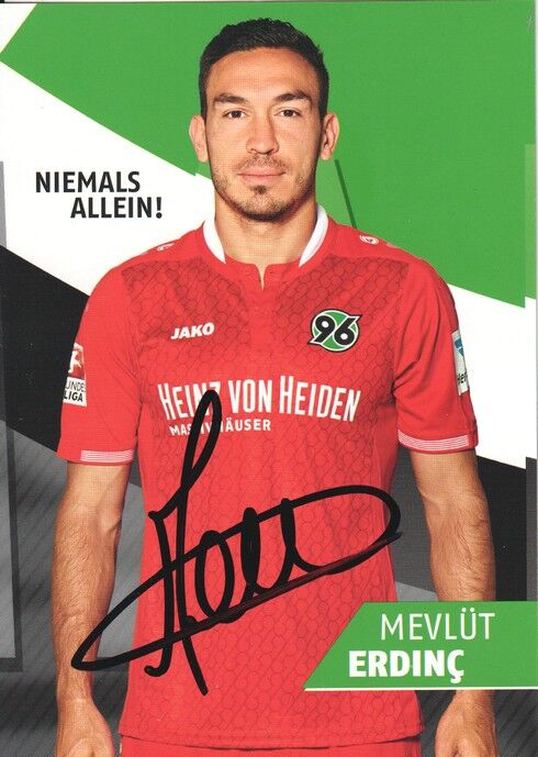 Autogramm Fussball | Hannover 96 | 2015 | Mevlüt ERDINC