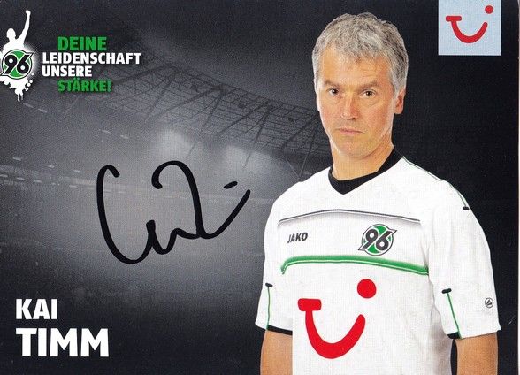 Autogramm Fussball | Hannover 96 | 2012 | Kai TIMM