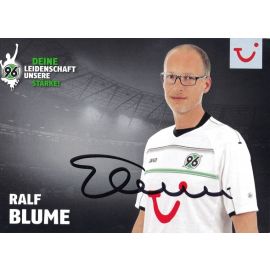 Autogramm Fussball | Hannover 96 | 2012 | Ralf BLUME