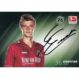 Autogramm Fussball | Hannover 96 | 2014 | Sebastian ERNST