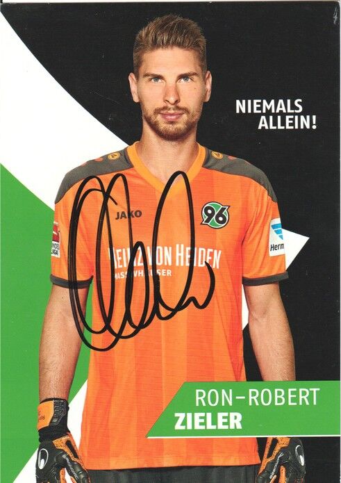 Autogramm Fussball | Hannover 96 | 2015 | Ron-Robert ZIELER