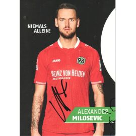 Autogramm Fussball | Hannover 96 | 2015 | Alexander MILOSEVIC