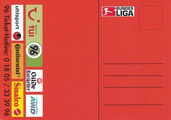 Autogramm Fussball | Hannover 96 | 2002 | Mirko SLOMKA