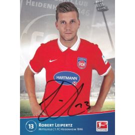 Autogramm Fussball | 1. FC Heidenheim 1846 | 2014 | Robert LEIPERTZ