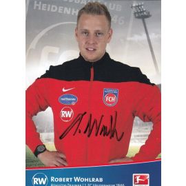 Autogramm Fussball | 1. FC Heidenheim 1846 | 2014 | Robert WOHLRAB