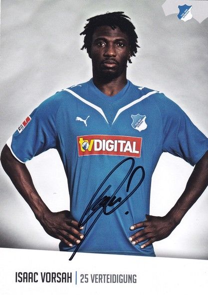 Autogramm Fussball | TSG 1899 Hoffenheim | 2010 | Isaac VORSAH