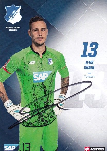 Autogramm Fussball | TSG 1899 Hoffenheim | 2015 | Jens GRAHL