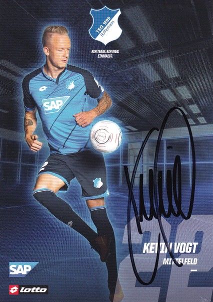 Autogramm Fussball | TSG 1899 Hoffenheim | 2016 | Kevin VOGT