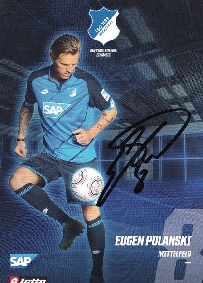 Autogramm Fussball | TSG 1899 Hoffenheim | 2016 | Eugen POLANSKI