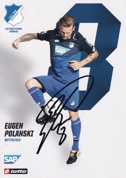 Autogramm Fussball | TSG 1899 Hoffenheim | 2017 | Eugen POLANSKI