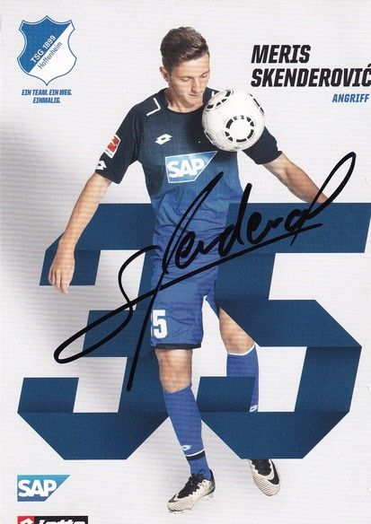 Autogramm Fussball | TSG 1899 Hoffenheim | 2017 | Meris SKENDEROVIC