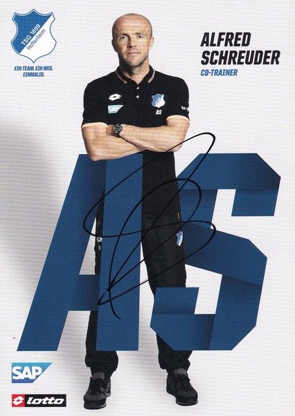Autogramm Fussball | TSG 1899 Hoffenheim | 2017 | Alfred SCHREUDER