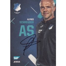 Autogramm Fussball | TSG 1899 Hoffenheim | 2019 | Alfred SCHREUDER