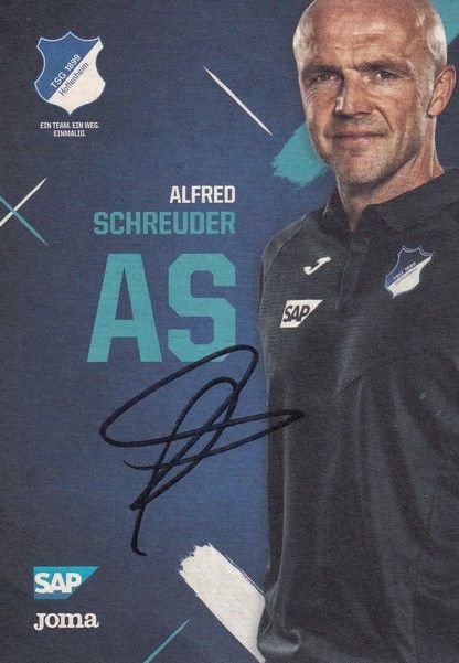Autogramm Fussball | TSG 1899 Hoffenheim | 2019 | Alfred SCHREUDER