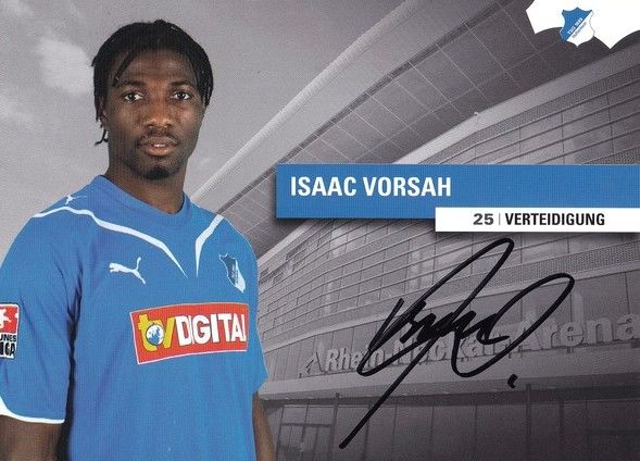 Autogramm Fussball | TSG 1899 Hoffenheim | 2009 | Isaac VORSAH
