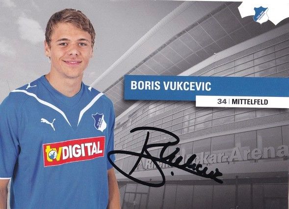 Autogramm Fussball | TSG 1899 Hoffenheim | 2009 | Boris VUKCEVIC