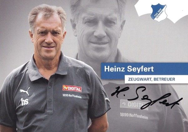 Autogramm Fussball | TSG 1899 Hoffenheim | 2008 | Heinz SEYFERT