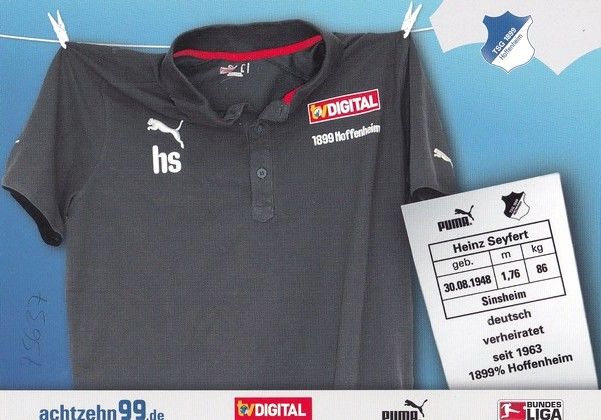 Autogramm Fussball | TSG 1899 Hoffenheim | 2008 | Heinz SEYFERT