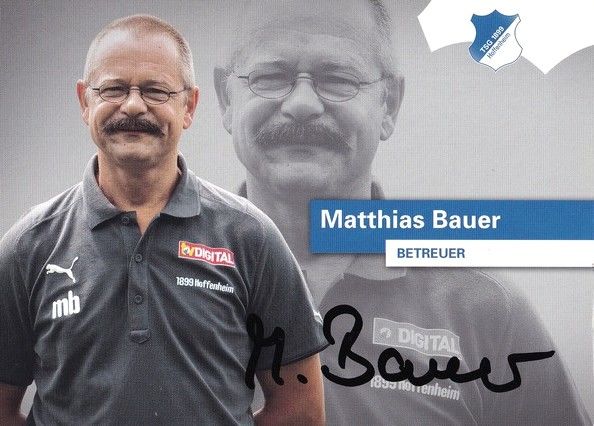 Autogramm Fussball | TSG 1899 Hoffenheim | 2008 | Matthias BAUER