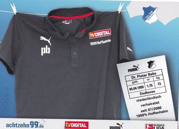 Autogramm Fussball | TSG 1899 Hoffenheim | 2008 | Pieter BEKS