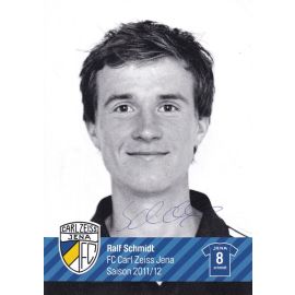 Autogramm Fussball | FC Carl Zeiss Jena | 2011 | Ralf SCHMIDT