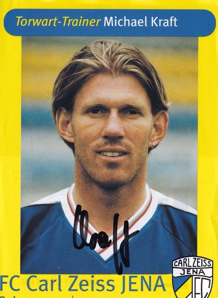 Autogramm Fussball | FC Carl Zeiss Jena | 2000 | Michael KRAFT