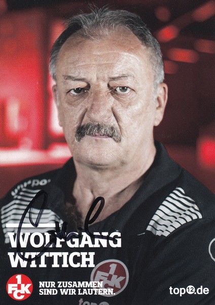 Autogramm Fussball | 1. FC Kaiserslautern | 2016 | Wolfgang WITTICH