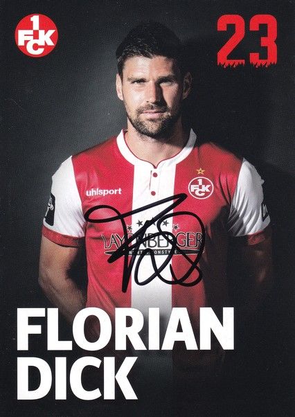Autogramm Fussball | 1. FC Kaiserslautern | 2018 | Florian DICK