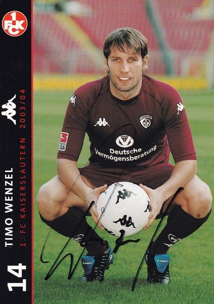 Autogramm Fussball | 1. FC Kaiserslautern | 2003 | Timo WENZEL