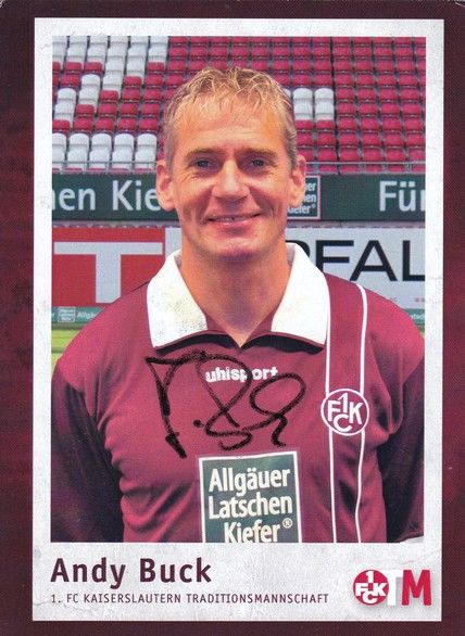 Autogramm Fussball | 1. FC Kaiserslautern | 2010er TM | Andreas BUCK
