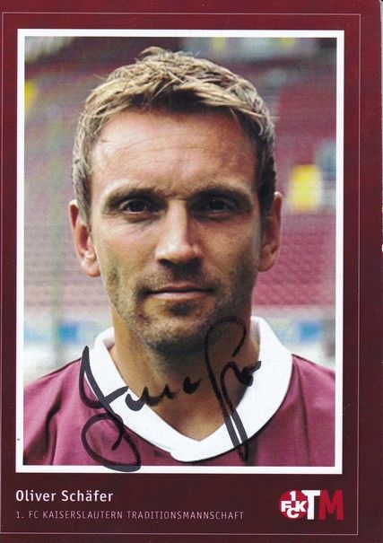 Autogramm Fussball | 1. FC Kaiserslautern | 2010er TM | Oliver SCHÄFER