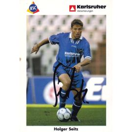 Autogramm Fussball | Karlsruher SC | 2001 | Holger SEITZ