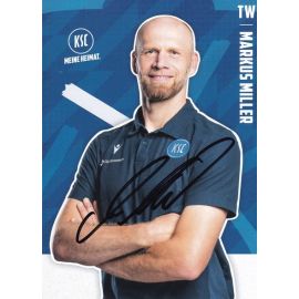 Autogramm Fussball | Karlsruher SC | 2023 | Markus MILLER