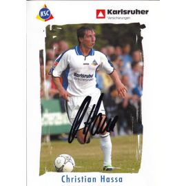 Autogramm Fussball | Karlsruher SC | 2003 | Christian HASSA